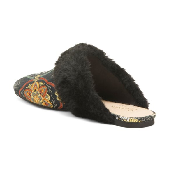 NEW SEYCHELLES In Your Dreams Cozy Slip On Flats black multi for women 362tn - Picture 3 of 6